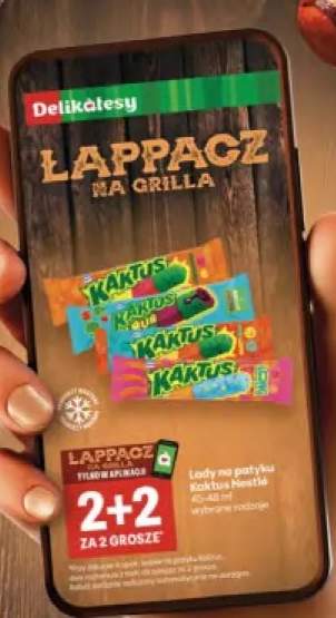 Lody na patyku Kaktus Nestlé