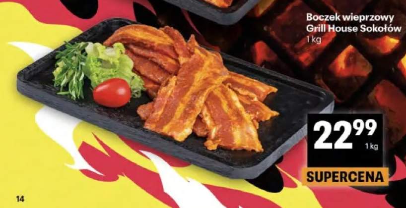 Boczek wieprzowy Grill House Sokołów