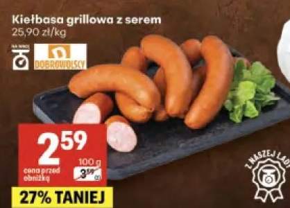 Kiełbasa grillowa z serem Dobrowolscy