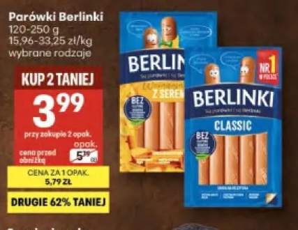 Parówki Berlinki