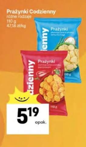 Prażynki ziemniaczane o smaku paprykowym Codzienny