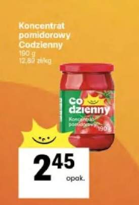 Koncentrat pomidorowy Codzienny