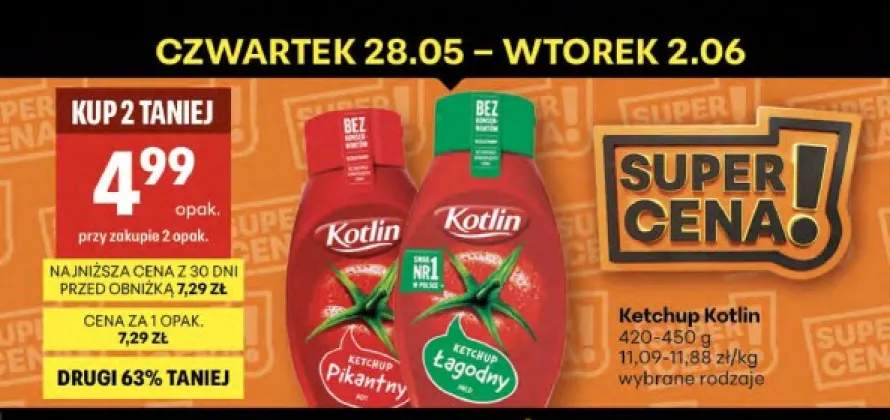 Ketchup Kotlin Pikantny