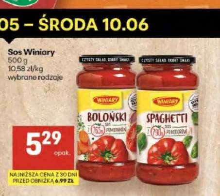 Sos Winiary Spaghetti
