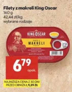 Filety z makreli King Oscar
