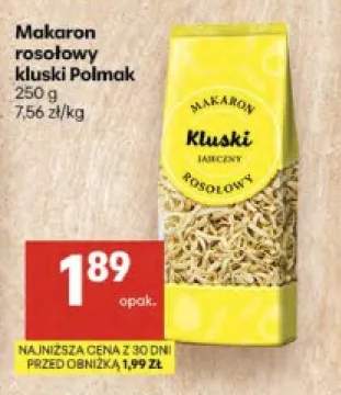 Makaron rosołowy kluski Polmak