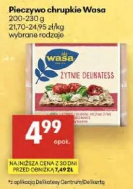 Pieczywo chrupkie Wasa