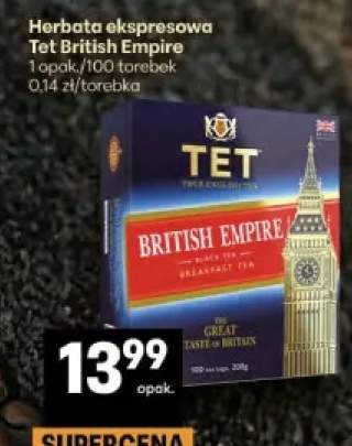 Herbata ekspresowa TET British Empire