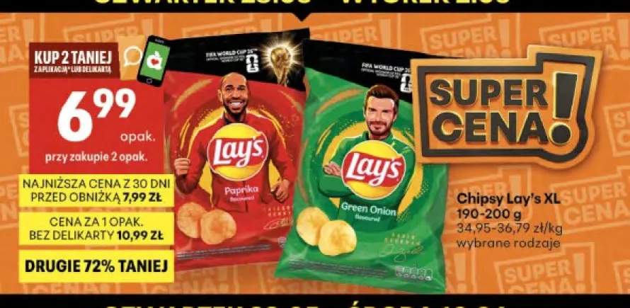 Chipsy Lay's XL Paprika
