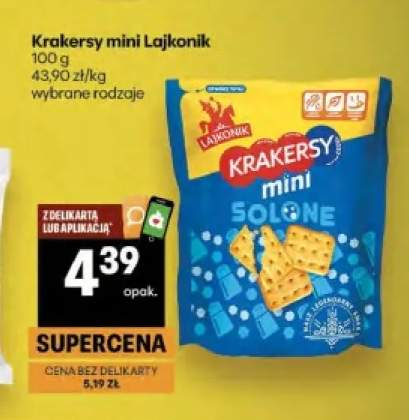 Krakersy mini Lajkonik solone