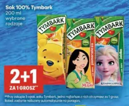 Sok 100% Tymbark pomarańcza