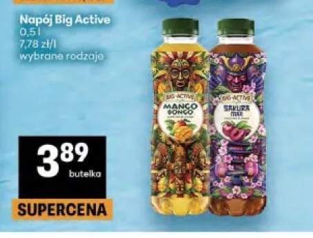 Napój Big Active Mango Bongo