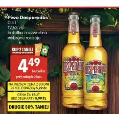 Piwo Desperados Original butelka bezzwrotna