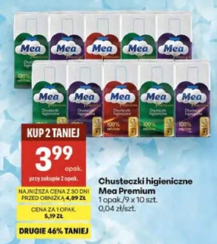 Chusteczki higieniczne Mea Premium