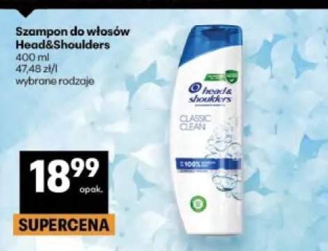 Szampon do włosów Head&Shoulders Classic Clean