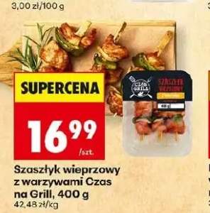 szaszłyk wieprzowy