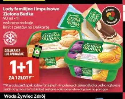 Lody familijne i impulsowe Zielona Budka