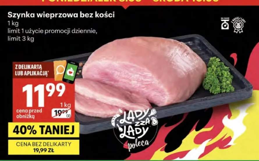 Szynka wieprzowa bez kości