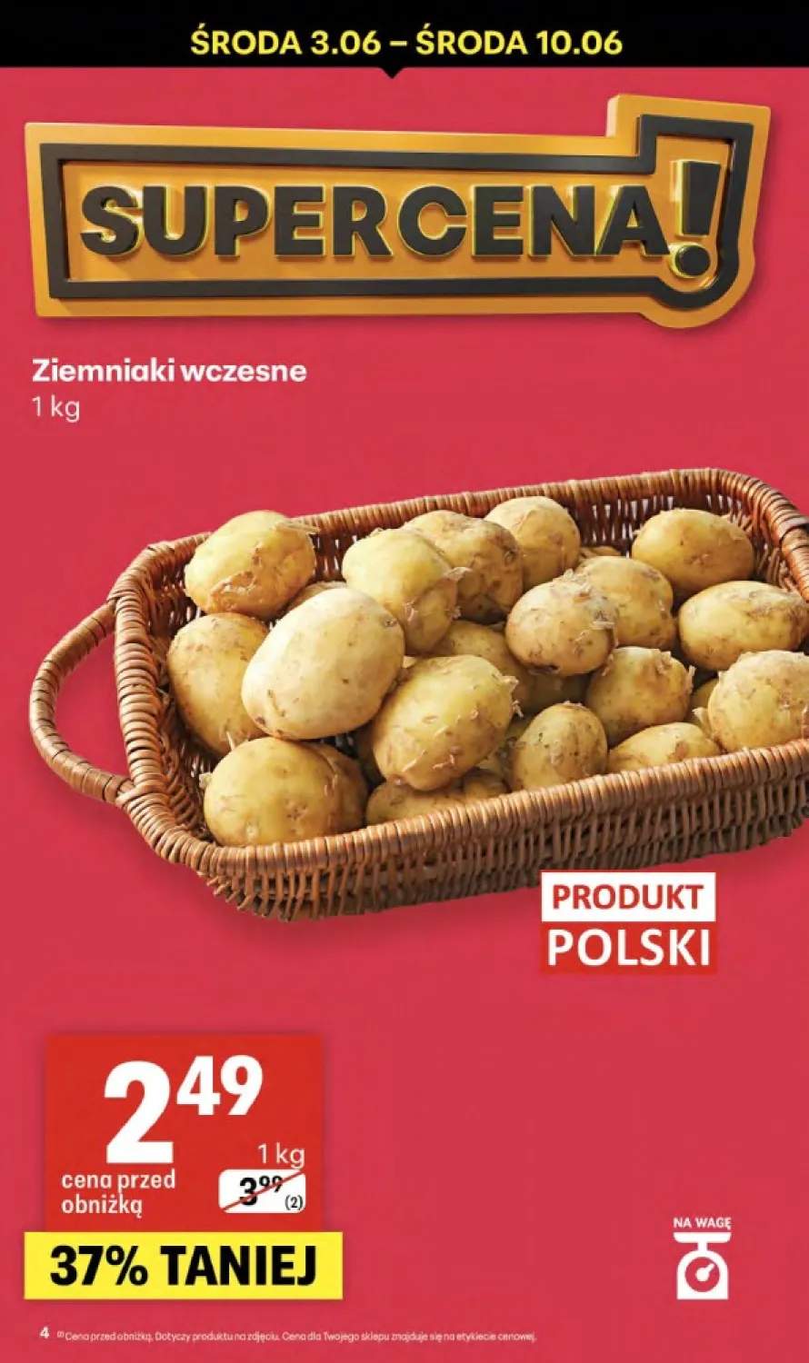 Ziemniaki wczesne polskie