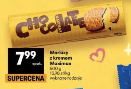 Markizy z kremem Maximax