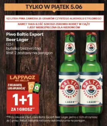 Piwo Baltic Export Beer Lager