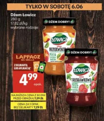 Dżem Łowicz truskawkowy