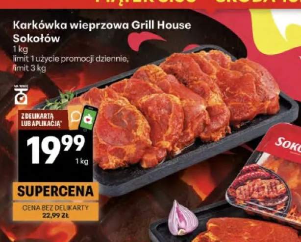 Karkówka wieprzowa Grill House Sokołów