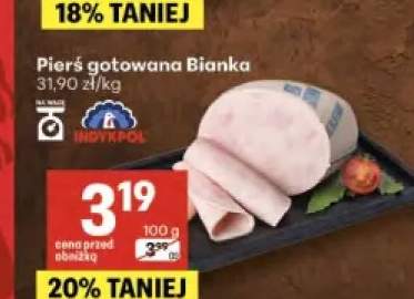 Pierś gotowana Bianka Indykpol