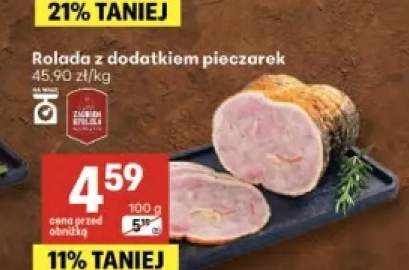 Rolada z dodatkiem pieczarek Zagroda Opacka