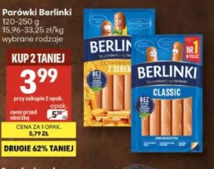 Parówki Berlinki
