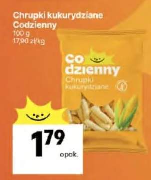 Chrupki kukurydziane Codzienny