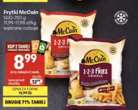 Frytki 1-2-3 Fries Original McCain