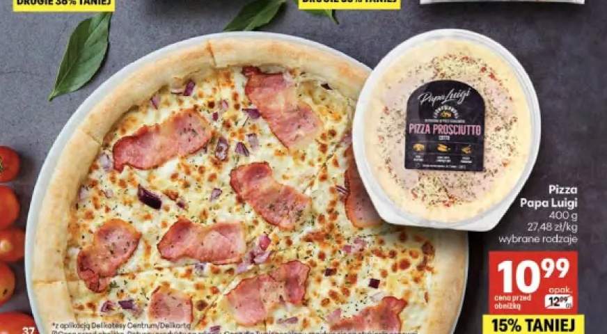 Pizza Prosciutto Papa Luigi