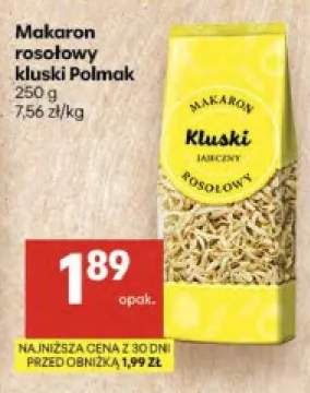 Makaron rosołowy kluski Polmak