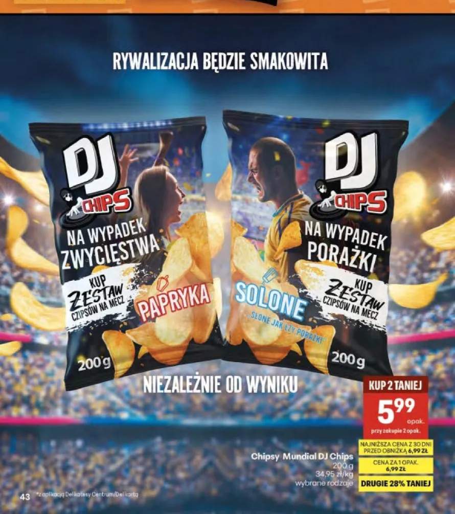 Chipsy Mundial DJ Chips Papryka