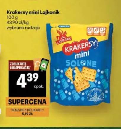 Krakersy mini Lajkonik solone