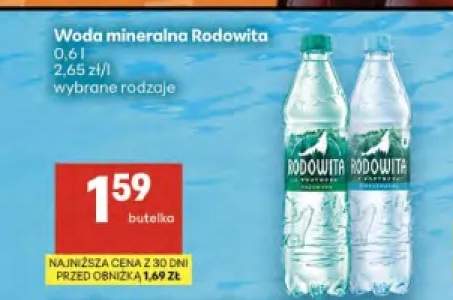 Woda mineralna Rodowita
