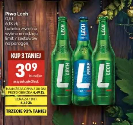Piwo Lech Premium 500ml