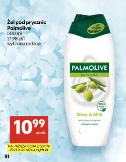 Żel pod prysznic Palmolive Naturals Olive & Milk