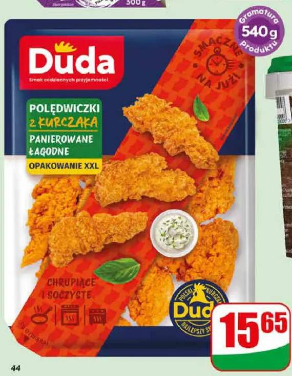 polędwiczki z kurczaka panierowane