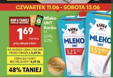 Mleko UHT Kanka 3,2%