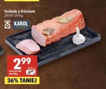 Schab z liściem Karol