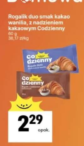 Rogalik duo smak kakao wanilia Codzienny