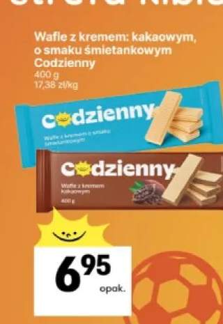 Wafle z kremem kakaowym Codzienny