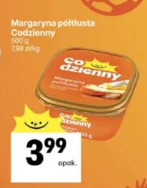 Margaryna półtłusta Codzienny