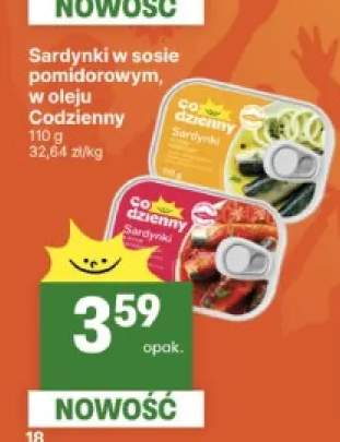 Sardynki w oleju Codzienny