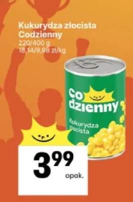 Kukurydza złocista Codzienny