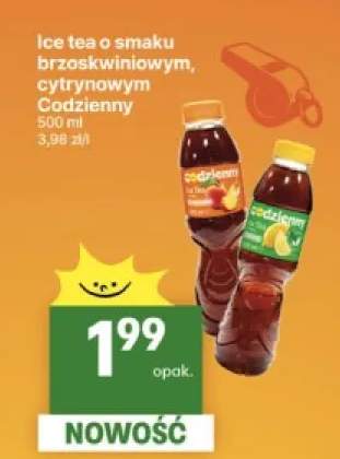 Ice tea o smaku cytrynowym Codzienny