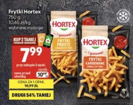 Frytki karbowane Hortex