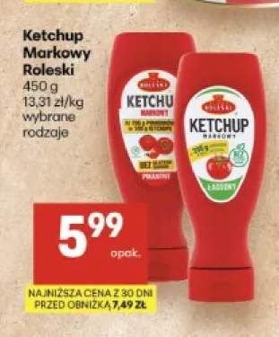 Ketchup Markowy Roleski Łagodny